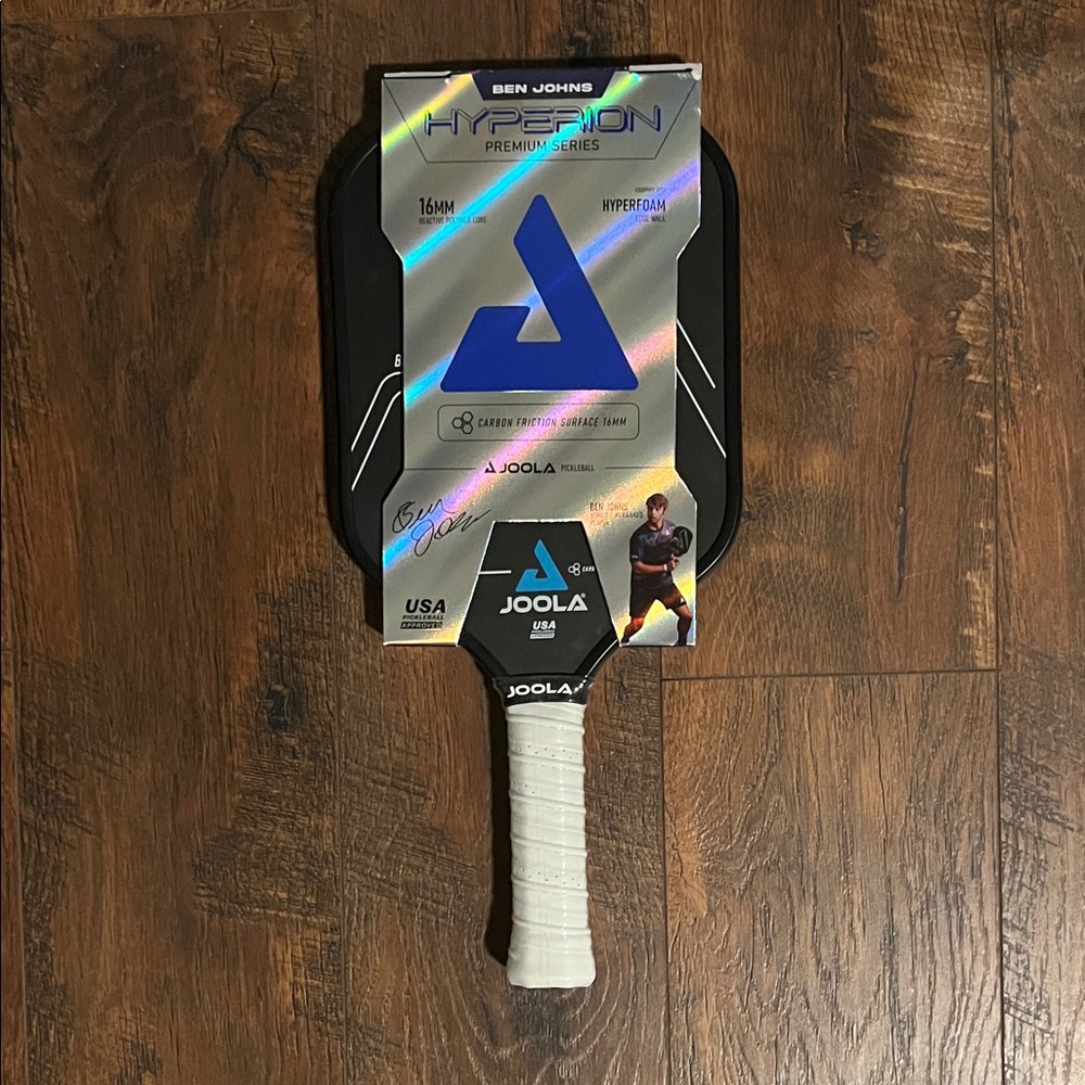JOOLA Hyperion premium series Ben Johns Pickleball Paddle 16mm - Black